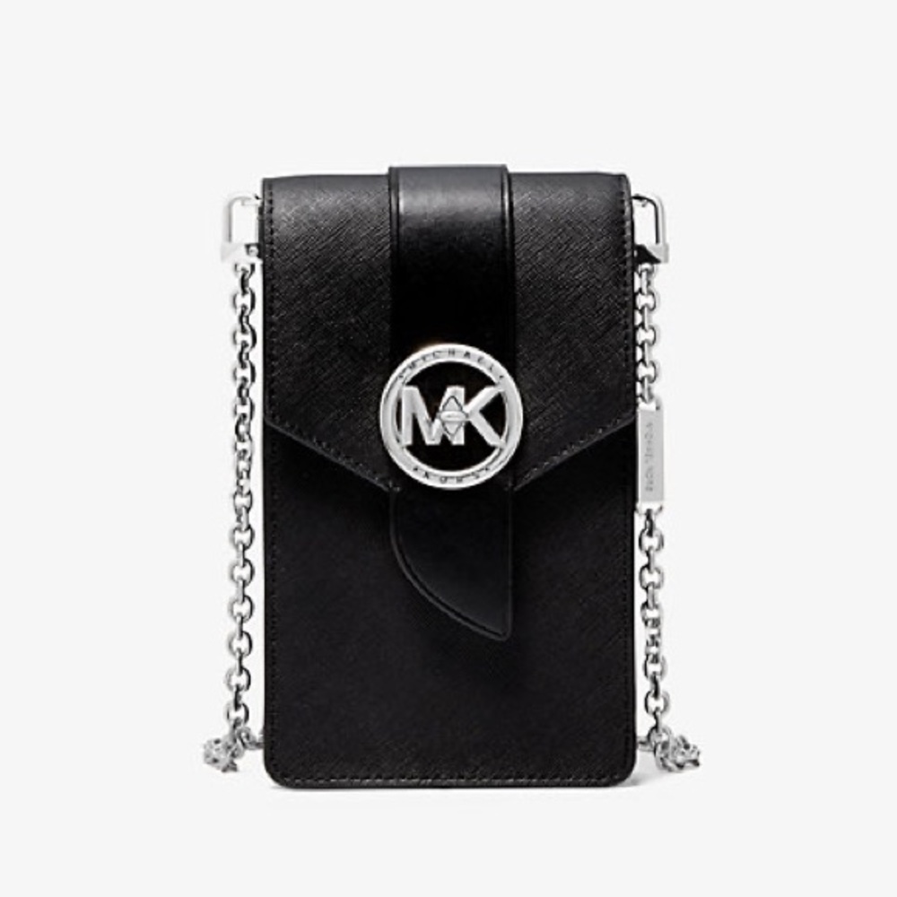 NEW Michael Kors Saffiano Leather Smartphone Crossbody Bag